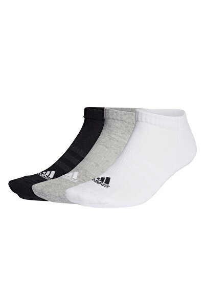 adidas Unisex Sneakersocken, 3er Pack - Cushioned Low-Cut, Logo, gepolstert, ...