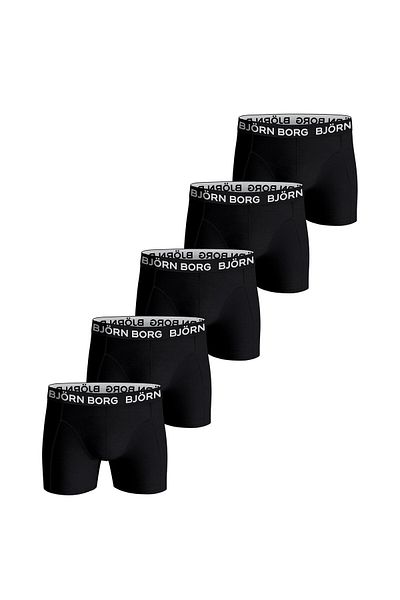 Björn Borg BJÖRN BORG Herren Boxershorts, 7er Pack - Cotton Stretch Trunks, Logobund