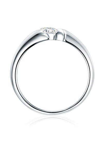 Trilani Silberring Ring Sterling Silber Zirkonia weiß