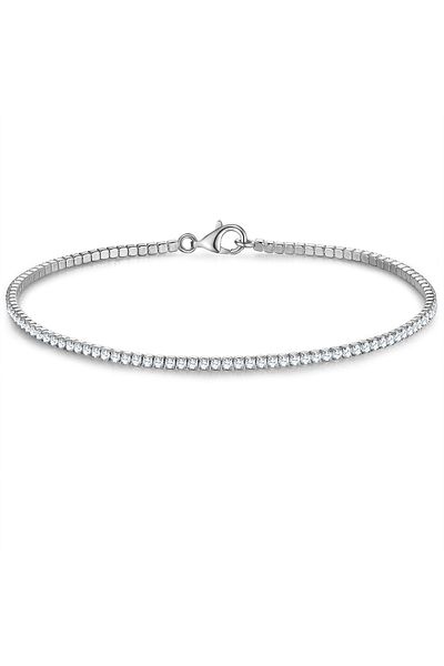 Trilani Silberkol bandı Kol Bandı Sterling Silber Zirkonia weiß