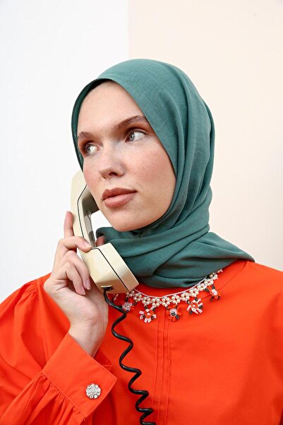 ALLDAY Dark Orange- Ribbed Collarless Cotton Tunic