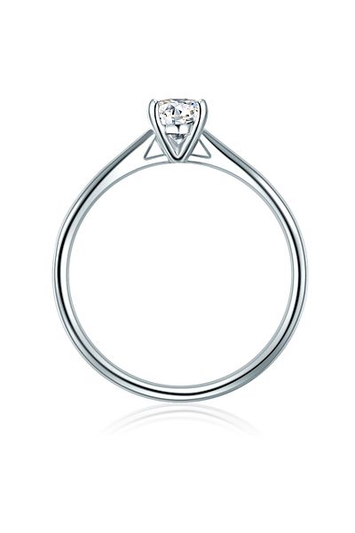 Trilani Silberring Ring Sterling Silber Zirkonia weiß