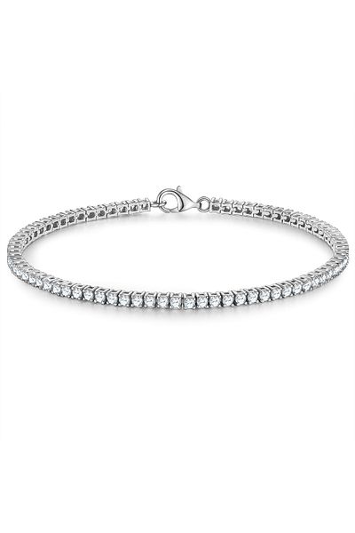 Trilani Silberkol bandı Kol Bandı Sterling Silber Zirkonia weiß