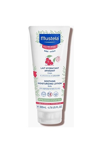Mustela Çok Hassas Ciltler Için Rahatlatıcı Nemlendirici Bebek Losyonu 200 ml