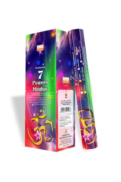 OrdoVeni 7 Çakra Kokulu 1 Kutu Çubuk Tütsü 20 Adet & Oda Kokusu