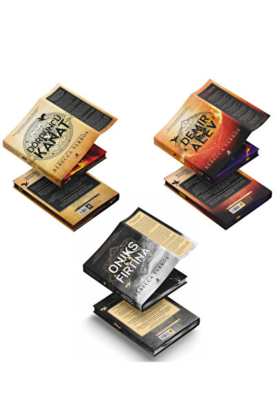 Olimpos Yayınları Dördüncü Kanat - Demir Alev - Oniks Fırtına (Ciltli Özel Ba...