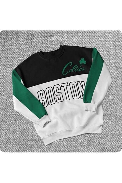 ozcelf Three Thread Ribbon Oversize Sweatshirt Unisex