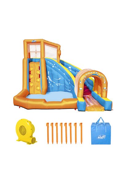 BESTWAY H2Ogo Huricane Tunnel Blast_Mega Water Park 420X320X260Cm 26-53303