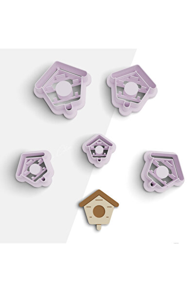 flament aşk Bird House Shaped Polymer Clay Mold, Earring Mold, Jewelry Mold, ...
