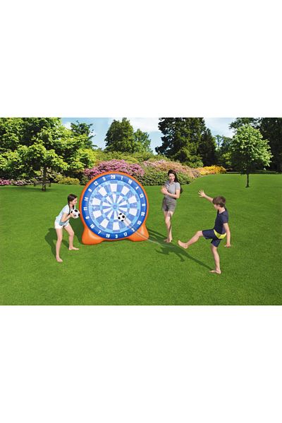 BESTWAY ® 62" x 42" x 62"/1.57m x 1.07m x 1.57m Air Blast Soccer Yard Game