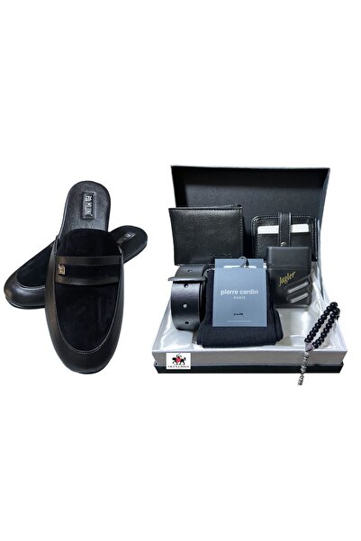 Pierre Cardin Erkek Damat Bohçası EXCLUSIVE Çeyiz terliği Ve P.Cardin Çorap,K...