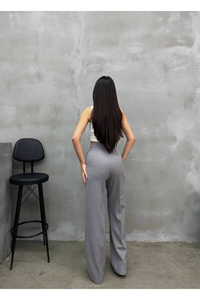 Bak'ap Плісировані вільні штани з тканини Paca Palazzo преміум-класу