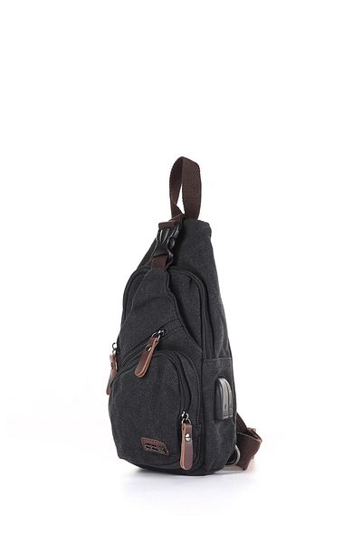 ÇÇS BLACK UNISEX BODY BAG