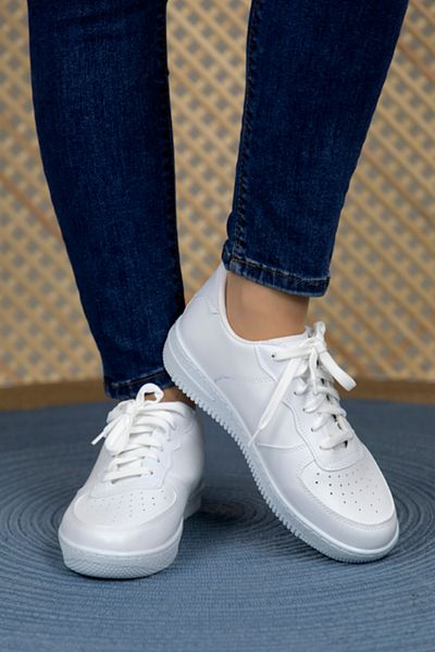 Gob London Women's White Sneakers 1021-105-0010_1003