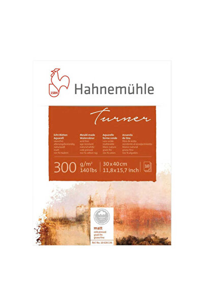 Hahnemühle Suluboya Blok Turner 300g Matt 30x40cm 10 Yaprak