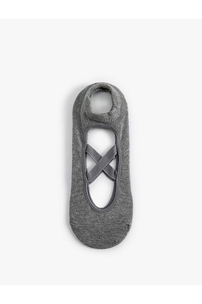 Koton Sports Yoga Socks - Cross String Design