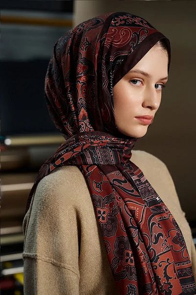 Madame Polo Ethnopure Collection Aura - Червено-кафяво