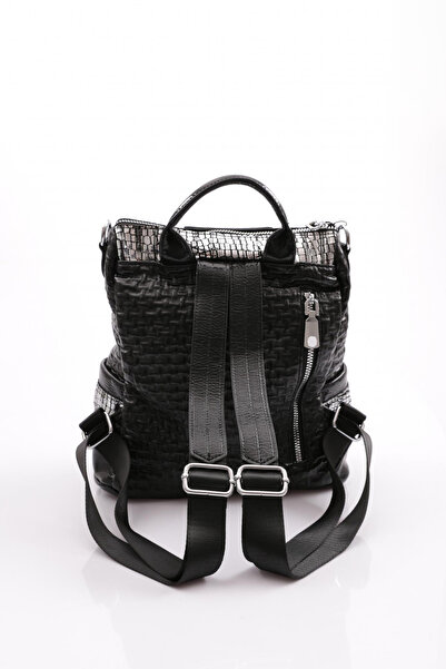 ÇÇS Ççs 17369 - Γυναικείο μπράτσο και σακίδιο πλάτης με σχέδιο σκακιέρας