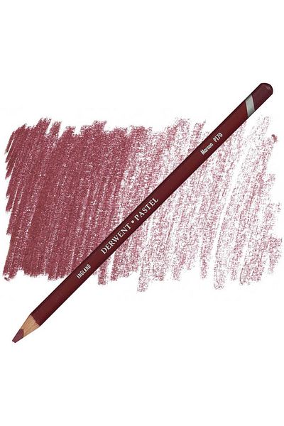 Derwent P170 Maroon Pastel Crayons