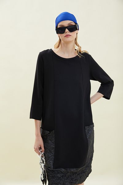 VERDA Dress with Kraş Detail on the Sides
