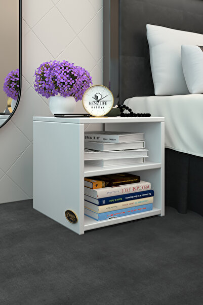 Kenzlife Komodin Meydey Byz 39*39*39 Komidin Kitaplık Ayakkabılık