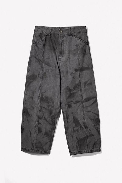 Bershka Super baggy faded trousers