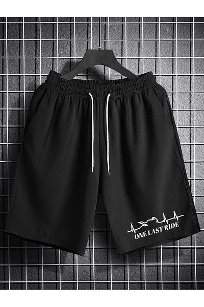 De Carte Unisex Μοτοσικλέτα Sporty Shorts Bermuda - Last Ride Regular Fit