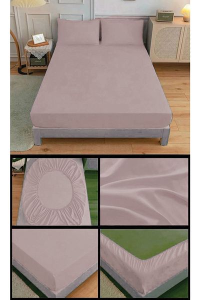 Home Fitted Sheet Set (with Pillow Case)