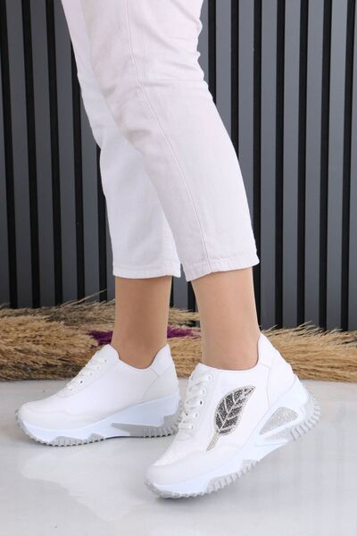 sefayol Dámská sportovní obuv Fortune White Matte Leather