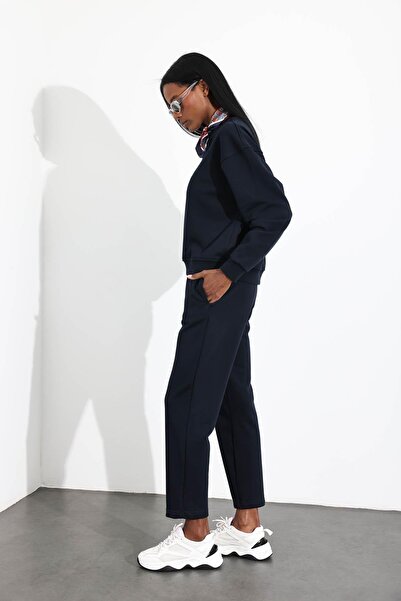5in1Canpolat Navy Blue Classic Tracksuit