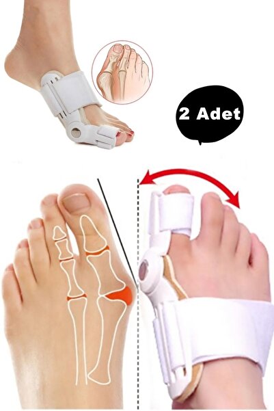 AYGÖREN HOME 2 Adet Baş Parmak Kemik Düzeltici Ayak Baş Parmak Gömleği Kemik ...