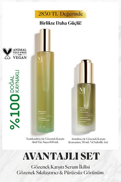 MİSBAHÇE Anti-Pore Skin Care Set