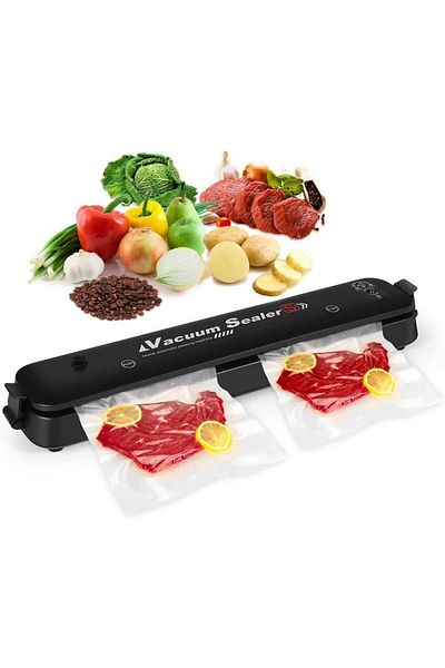 Taimi Vacuum Sealer Machine Automatic Food Sealer Machine for Food Preservation Storage Saver