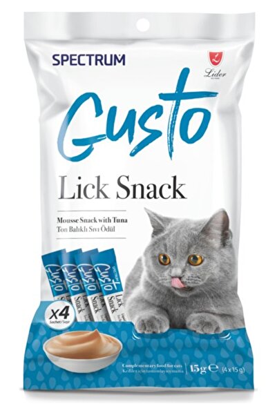 Spectrum gusto Ton Balıklı Sıvı Ödül Maması 15 gr 4 x 15 gr
