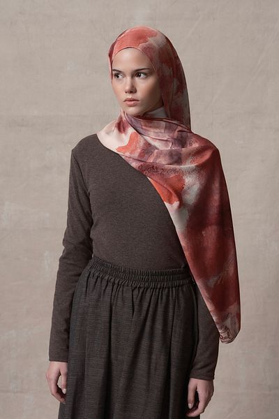 Qef Floral Fairy Modal Brush Shawl