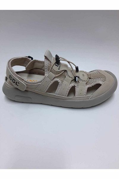 Bulldozer Genuine Leather Beige Color Summer Men's Sandals