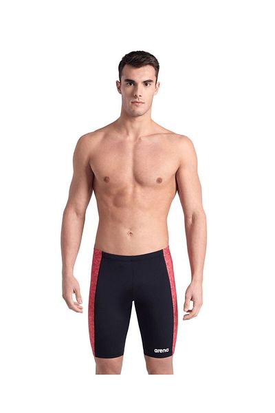 ARENA Mens Arena Abstract Tiles Swim Jammer/Black