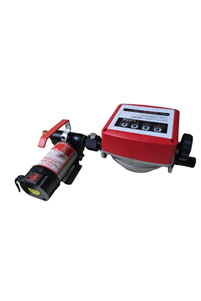 DÜZEY POMPA DÜZEY/12 VOLT MAZOT AKTARMA POMPASI & MEKANİK MAZOT SAYAÇ SETİ (L...