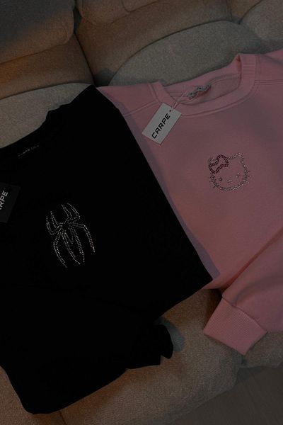 Carpe Stone Spider Oversize Sweatshirt