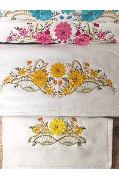 Peacock Рушник з вишивкою «Мати з дочкою», 3 розміри, 2 штуки