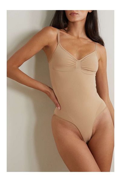 VibeGaia Beige Skms Recovery Bodysuit Corset