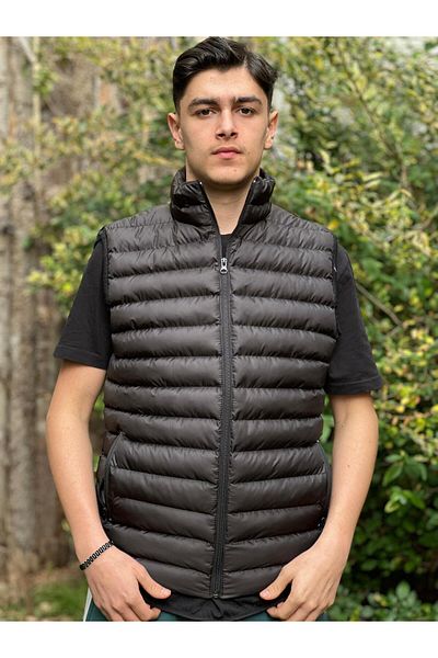 albay outdoor Stand Collar Water Repellent Windproof Inflatable Lightweight Vest