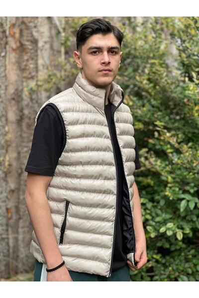 albay outdoor Stand Collar Water Repellent Windproof Inflatable Lightweight Vest