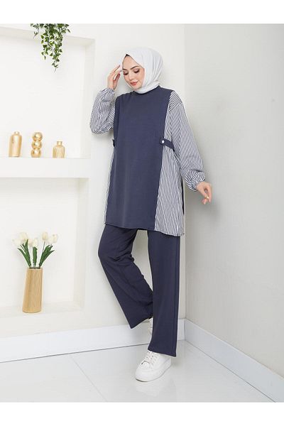 Moda Krash Lara Shirt Detail Sports Suit