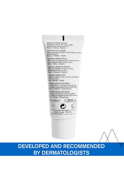 Uriage Xemose Creme Visage 40ml Κρέμα Προσώπου για Ατοπικό και Πολύ Ξηρό Δέρμα