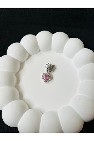 Sepetten Eve Kalpli İtalyan Charm Çelik Özel Seri Sallantılı Model 331805/02