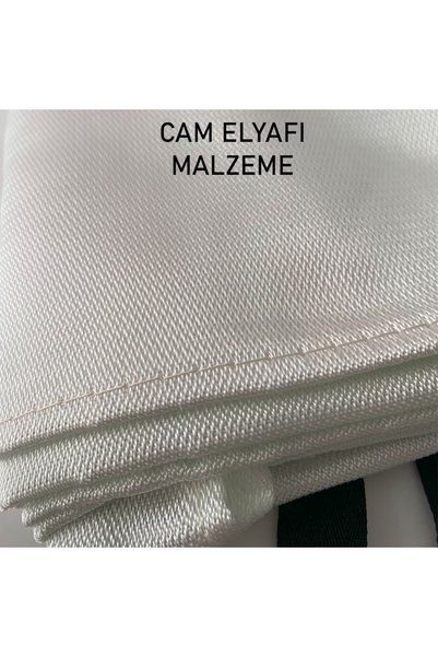 Bilgeden Cam Elyafı Fiberglass Yangın Battaniyesi 150x180cm Fire Blanket Cepli Model