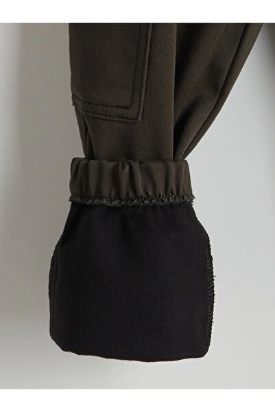 LC Waikiki Lcw Kids Khaki Elastic Waist Boys Cargo Jogger Pants