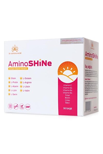 DR. AMİNO ACİD AminoShine Serbest Amino Asitler İçeren Takviye Edici Gıda 30 ...