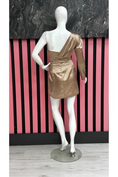 MODA MATMAZEL Saten Elbise